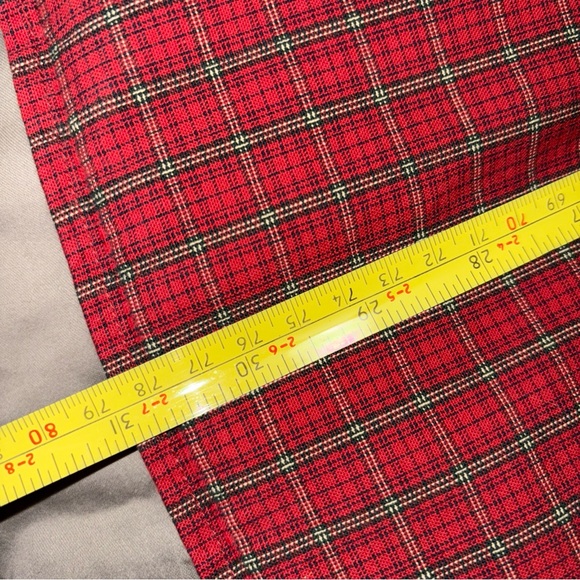 L.L. Bean Red Plaid Men's Button Down Shirt Large - Picture 7 of 7